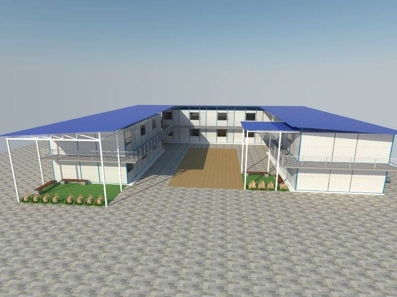 Prefab School Building — Proposed Concept