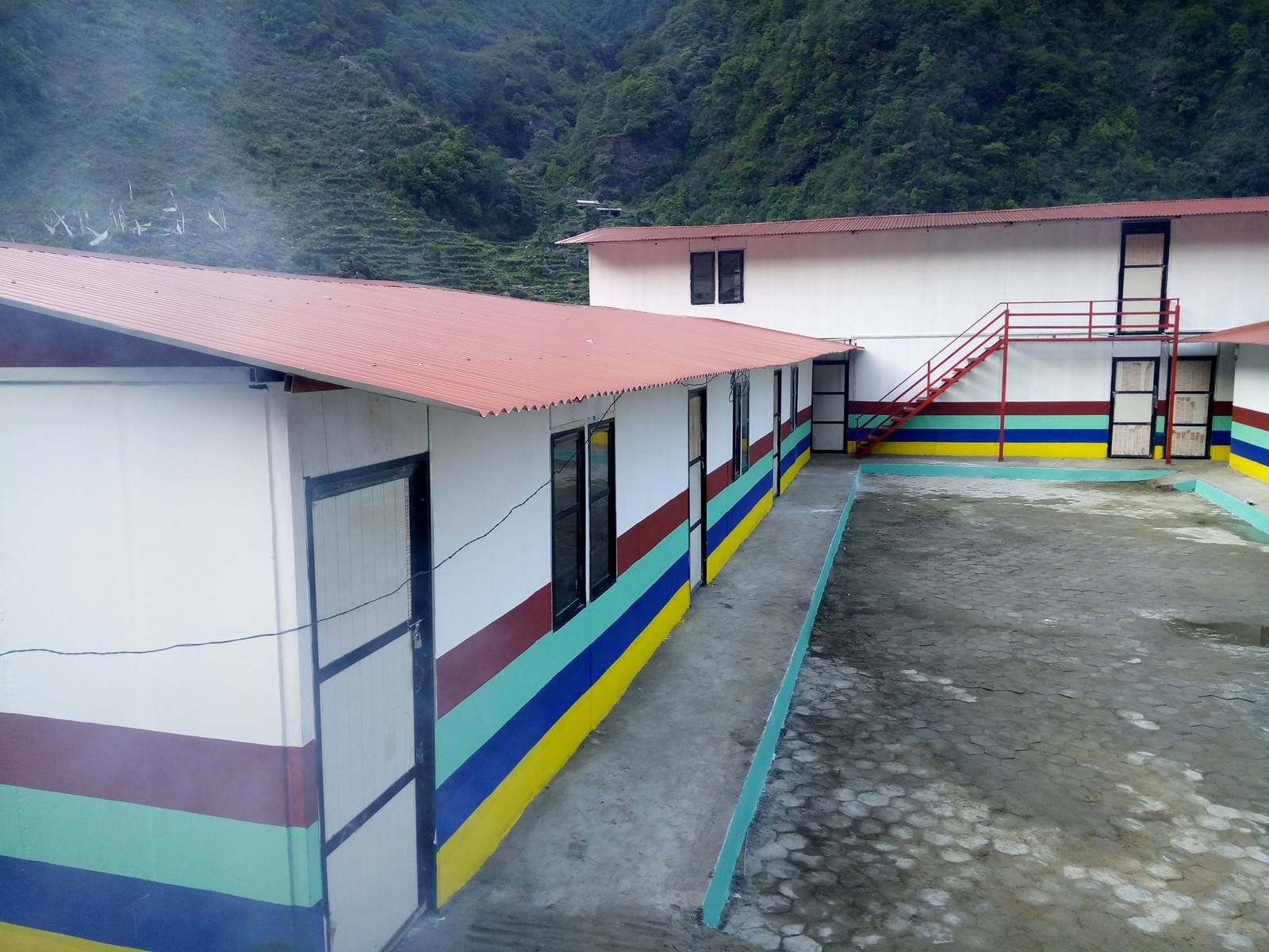 Finished School With Colored Circulation