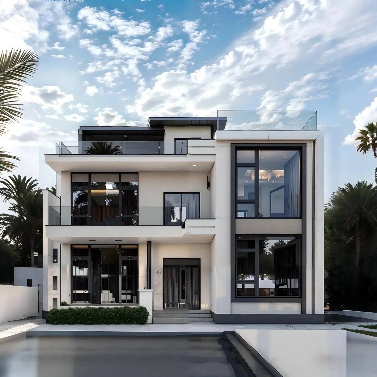 Modern 3-Storey Villa Concept