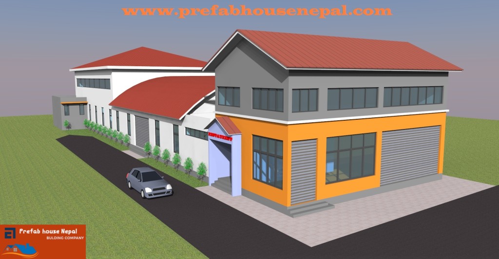 Construction building prefab in Nepal (97)